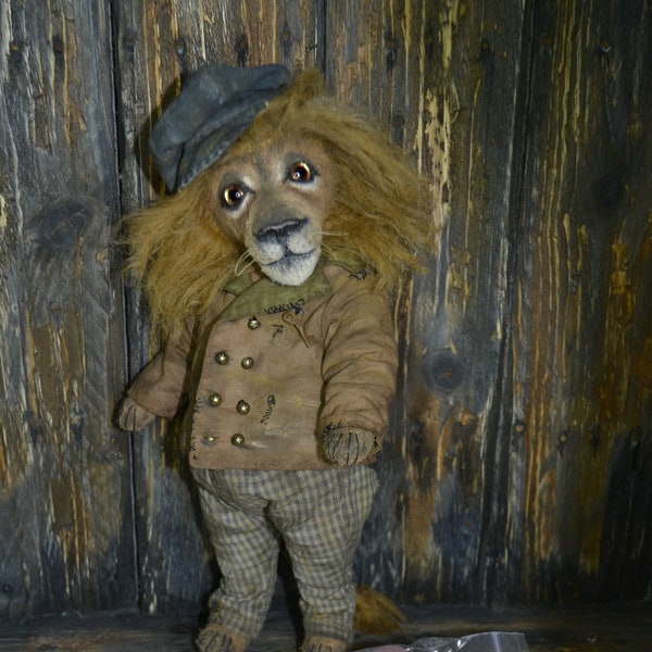 Nähzeug Musterkünstler für Lion Scott und Kleidung Teddybär Vintage Bearparadise