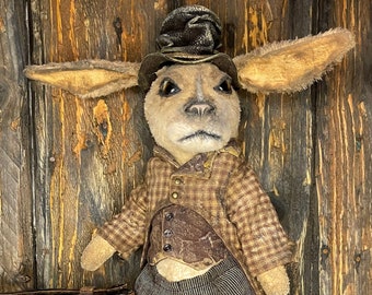 Rabbit Clay, artista Teddybear, creazioni fatte a mano da Bearparadise