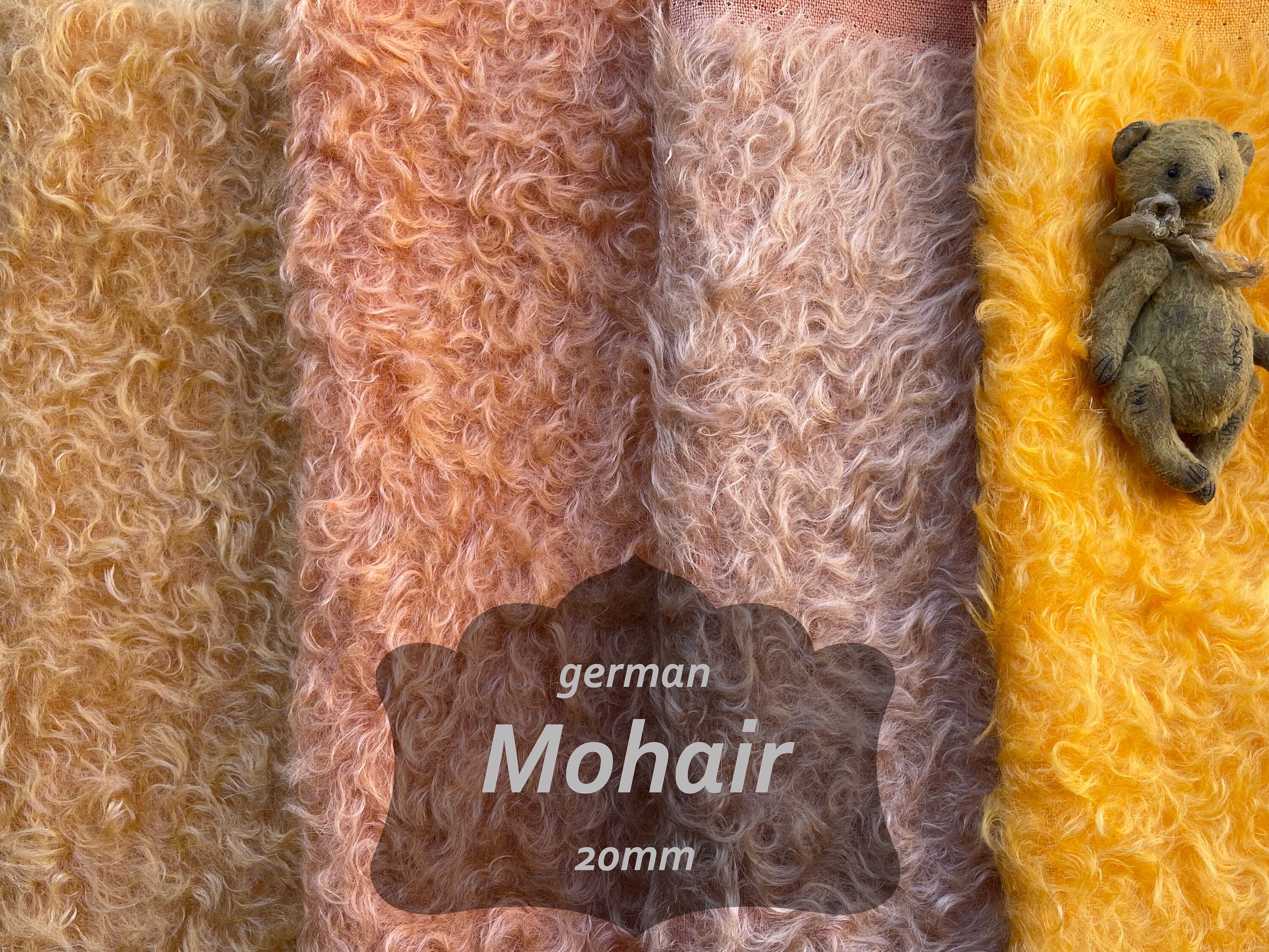 Mohair fabric for teddy bears sale