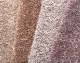 1M 17-20 Mohair 12 mm for Dolls and Teddies, by Helmbold, hand coloured, teddy bear fabric