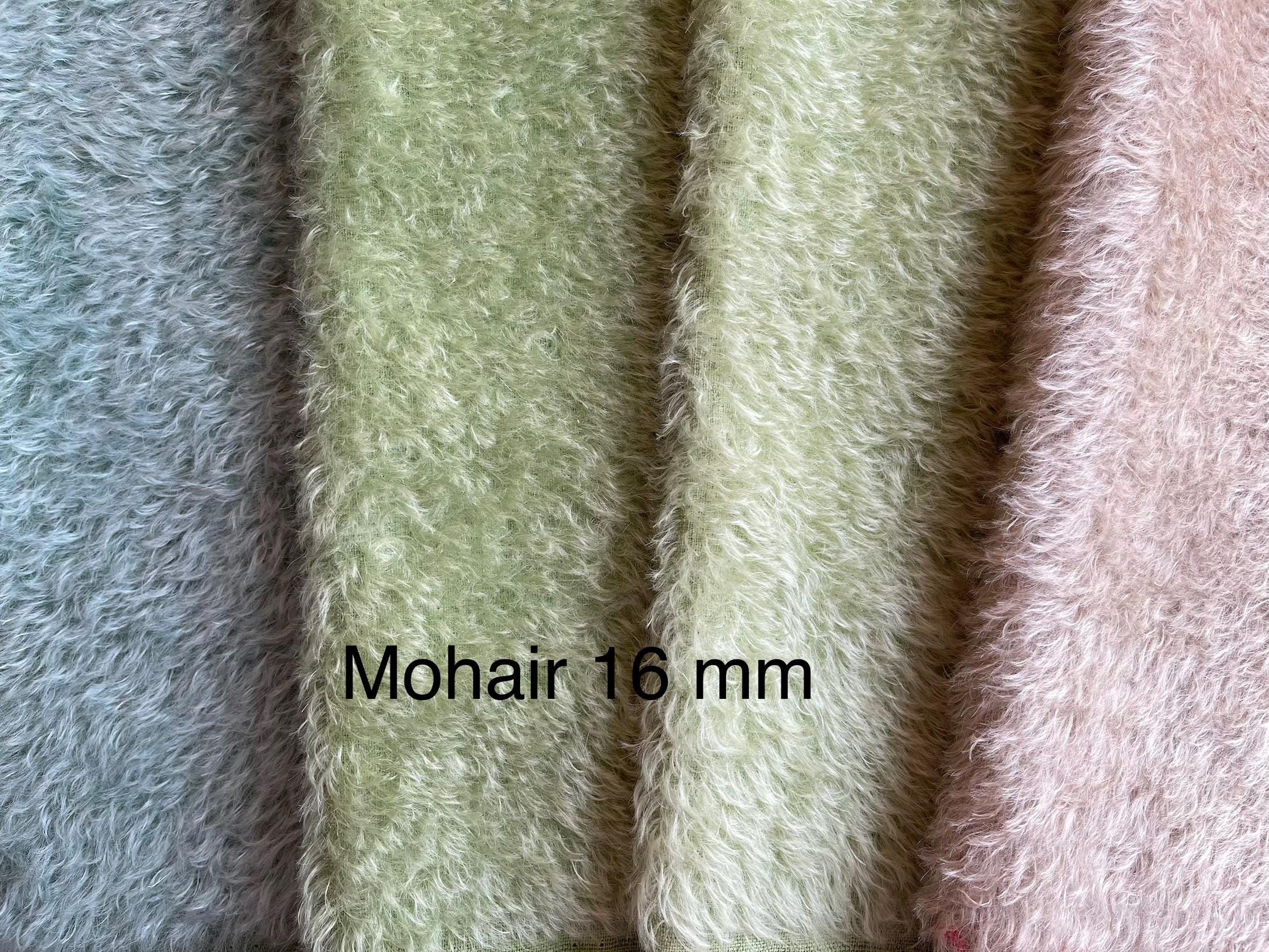 12M 40-44 モヘア、16 mm、人形とテディベア用、ヘルムボルド製、手