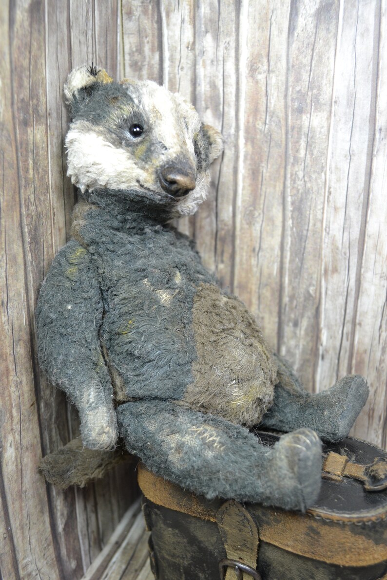 Buy PDF Pattern Badger Alec Soft Toy Craft Kit Teddy Stuffed Animal ...