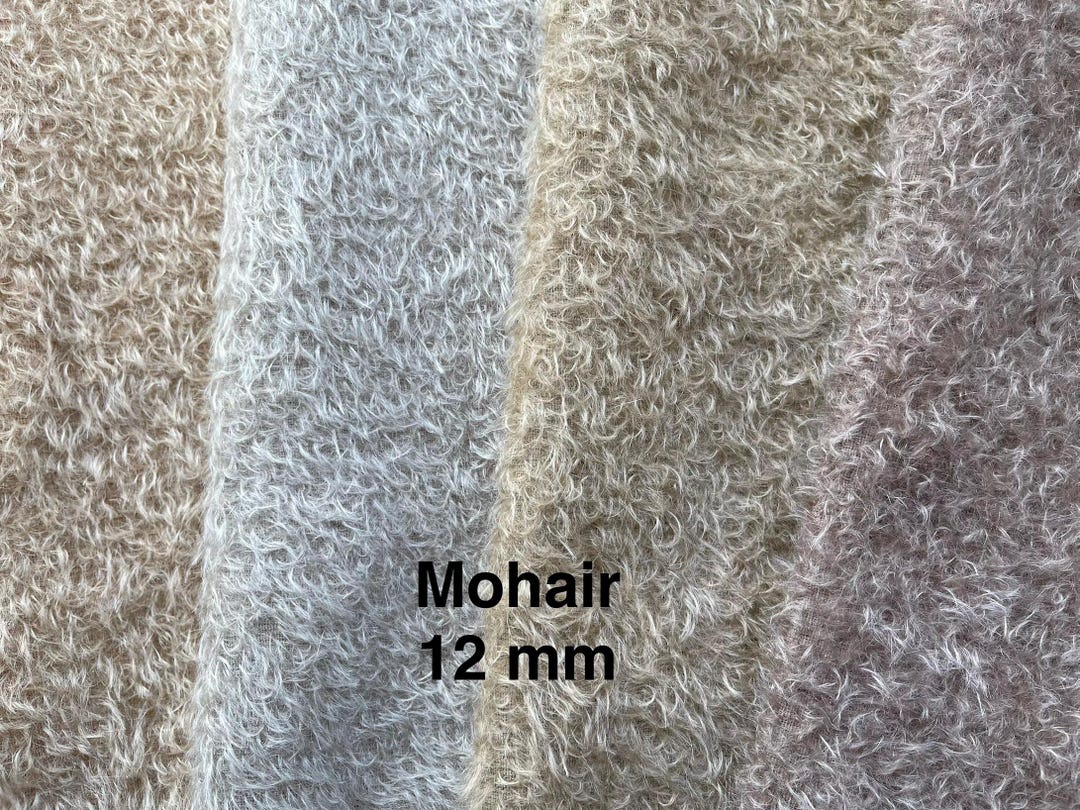 1M5-8 モヘア、12mm、人形やテディベア用、ヘルムボルド製、手染め