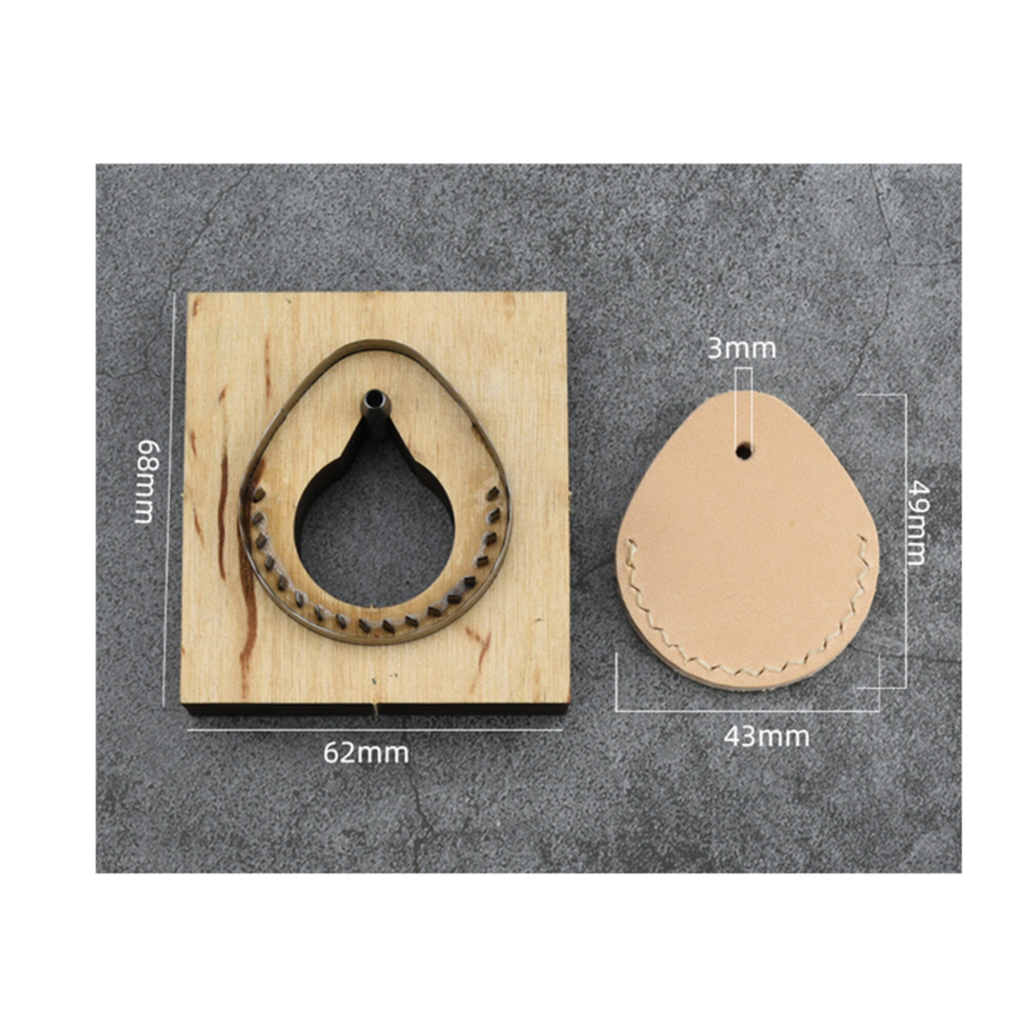 Leather Metal Cutting Dies Backpack Strap Cutting Dies Hand Etsy