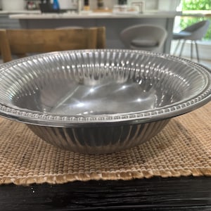 Large Wilton Armetale pewter serving bowl