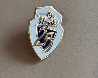 Royals 25th (1969-1993) shield pin