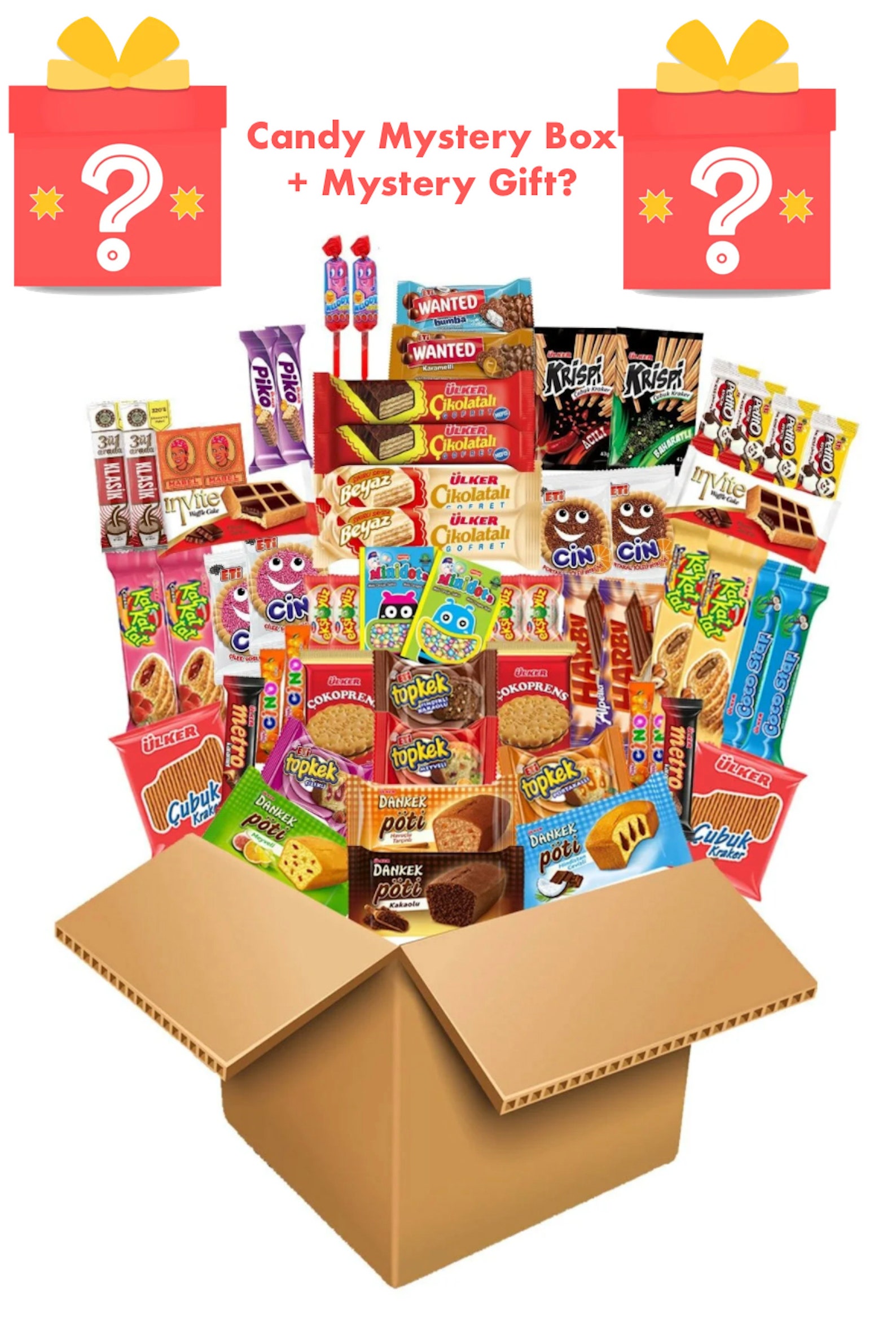 Massive Chocolate Mystery Box AND Mystery Gift Candy Mystery Etsy
