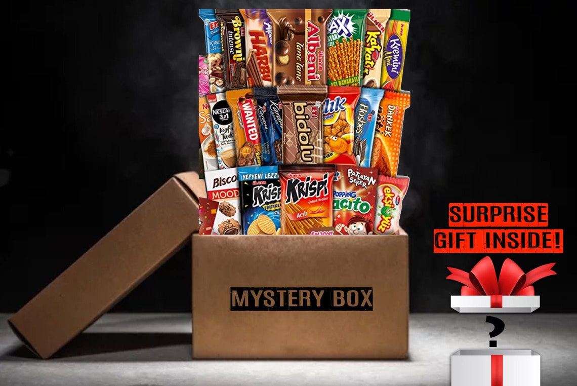 Chocolate Mystery Box SURPRISE GIFT Candy Mystery Box Etsy