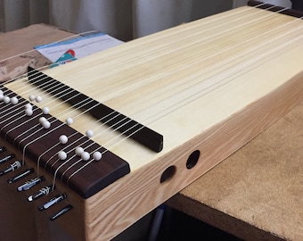 Handcrafted Body Monochord • Sound Healing Instrument • Sound Therapy • Meditation Tool • Sound Massage • Custom Monochord • 25 Strings