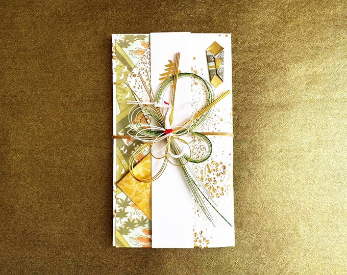Japanese Traditional Wedding Decorative Envelope With White Washi Paper ...