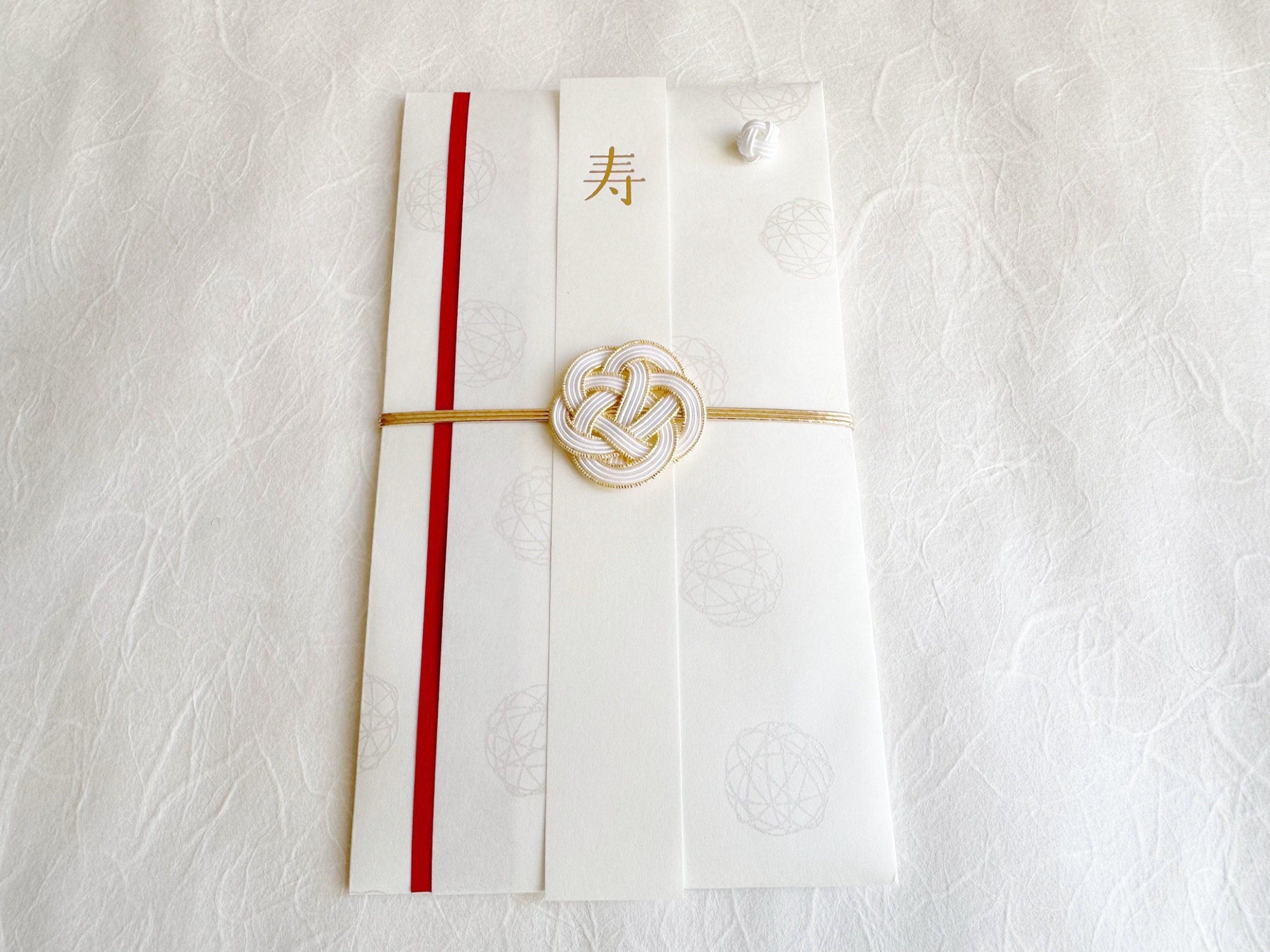 Japanese Geometric Pattern Wedding Decorative Envelope With