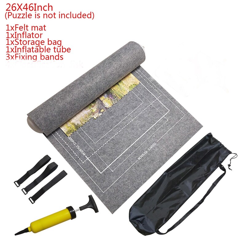 Puzzle Roll up mat Jigsaw Storage Felt Mat Jigroll Up to 1500 Etsy