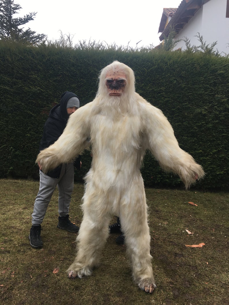 Yeti costume Creature SFX Suit Etsy
