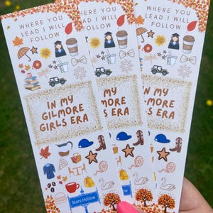 Segnalibro a tema Gilmore Girls, carta da 450 g/m²