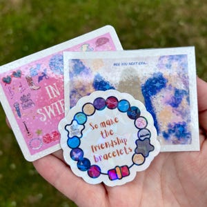 swiftie theme vinyl sticker paper stickers