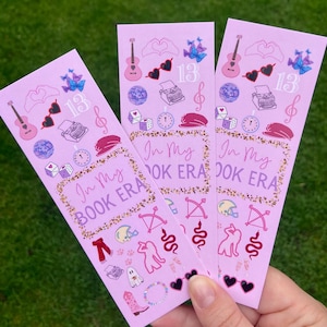 Taylor Swift theme bookmark (450gsm paper stock)