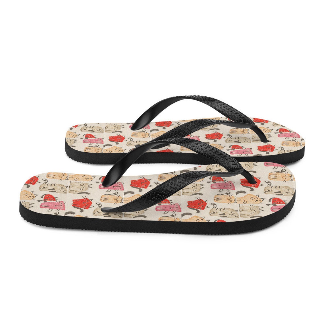 kitty flip flops