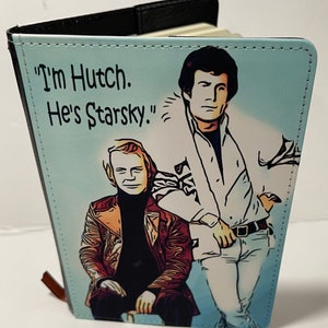Starsky and Hutch- faux leather journal cover