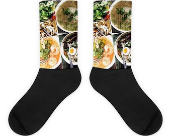 I Love Pho Socks