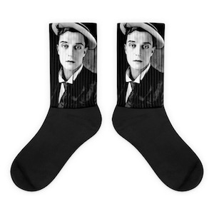 Buster Keaton Socks