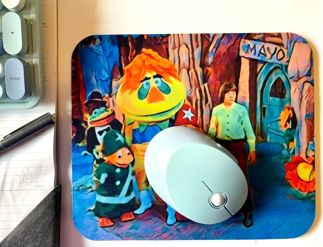 H.R. Pufnstuf Mousepad - Etsy, image size:1080x826