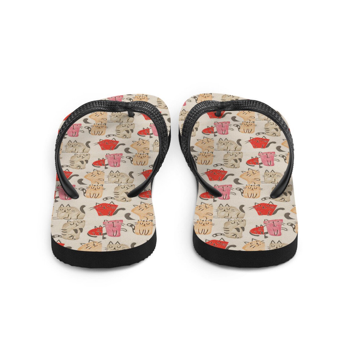 kitty flip flops