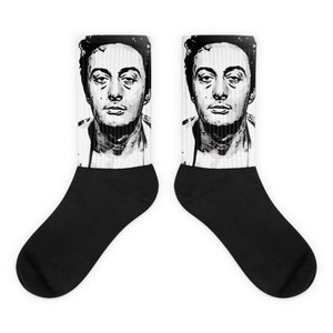 Lenny Bruce Socks, Comedian Socks, Retro Comic socks