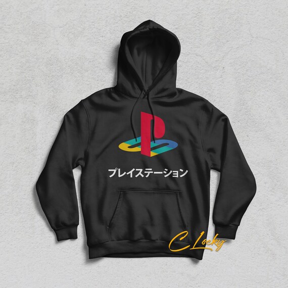 Playstation Japan Hoodie Playstation One Retro Video Game - Etsy Singapore