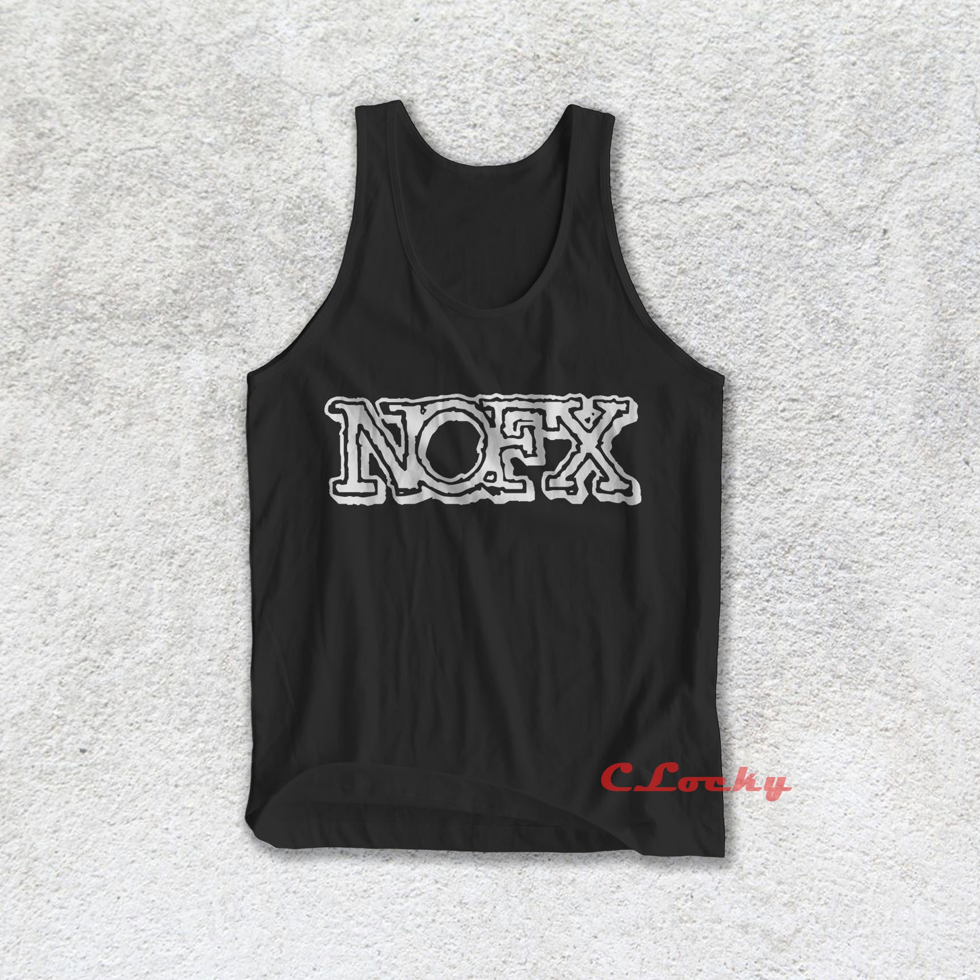 Discover NOFX Band Tank Top Fat Mike Music Band American Punk Rock  Tank Top