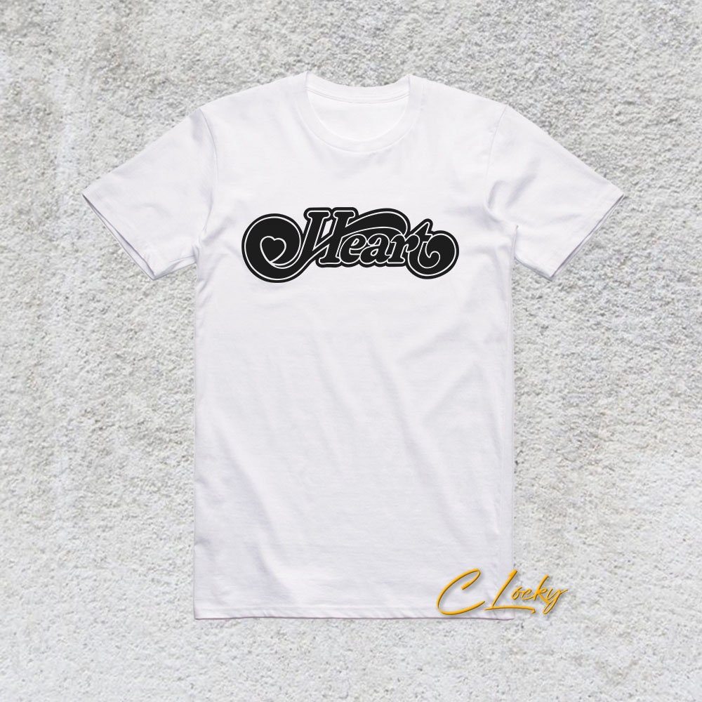 Heart Band T-shirt American Rock Hard 