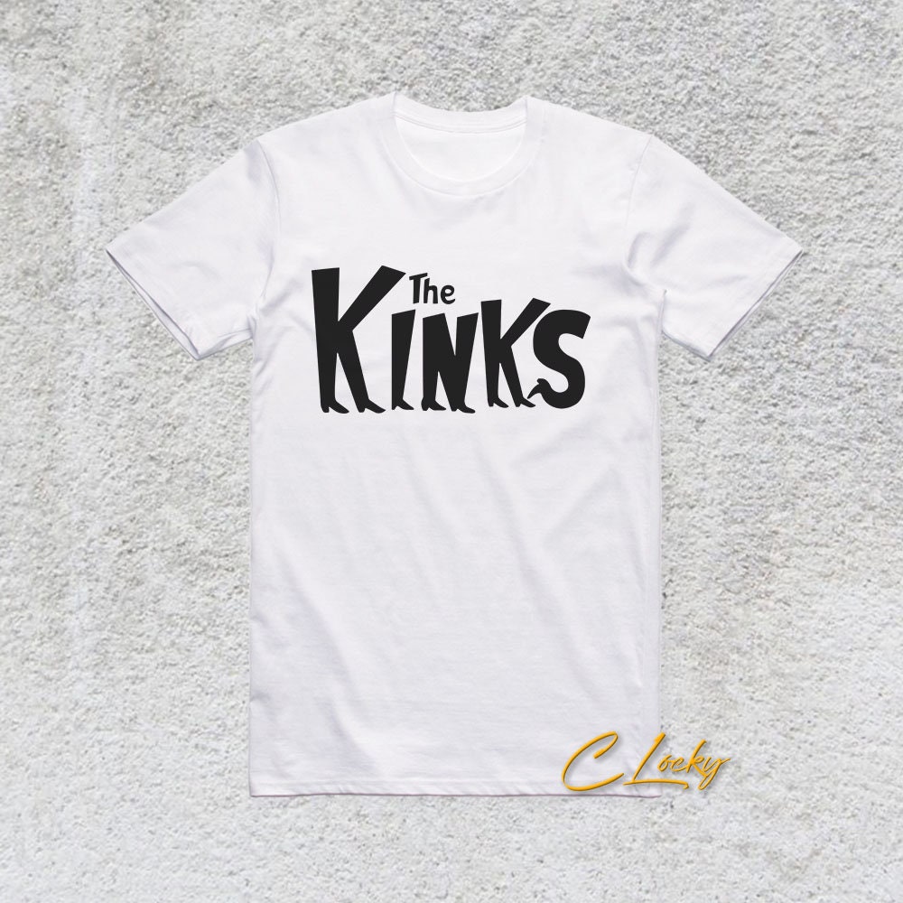 Discover The Kinks T-Shirt English Rock Blues Music Band Ray Davies Dave Davies Black White Sport Grey Gildan T-shirt S-2XL