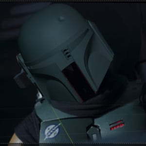 Boba Fett Helmet - Cobb Vanth - BOBF  - digital model
