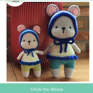 Chichi the Mouse (PDF pattern)