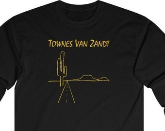 Townes Van Zandt Roadsongs Long Sleeve