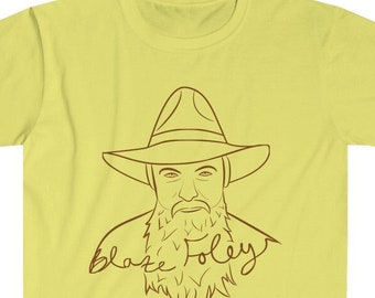 Blaze Foley Line Art Tee