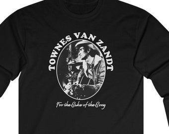 Townes Van Zandt Sake of the Song Long Sleeve