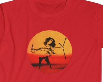 Ronnie James Dio - Vintage Elf Tee - Trying to Burn the Sun Distressed Logo
