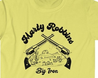 Marty Robbins Big Iron - Notches Numbered 1 & 19 More Tee