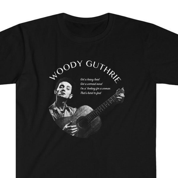 Woody Guthrie Hard Travelin' Tee