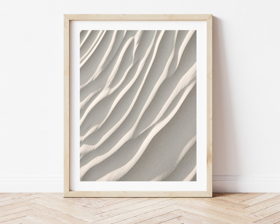 Sand Ripples Print, Coastal Print, Coastal Wall Art, Beach Print, Wall ...