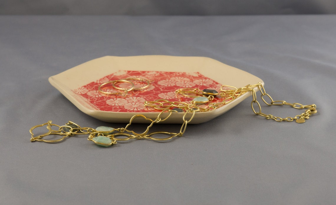 Handmade Ceramic Jewellery Tray Etsy UK