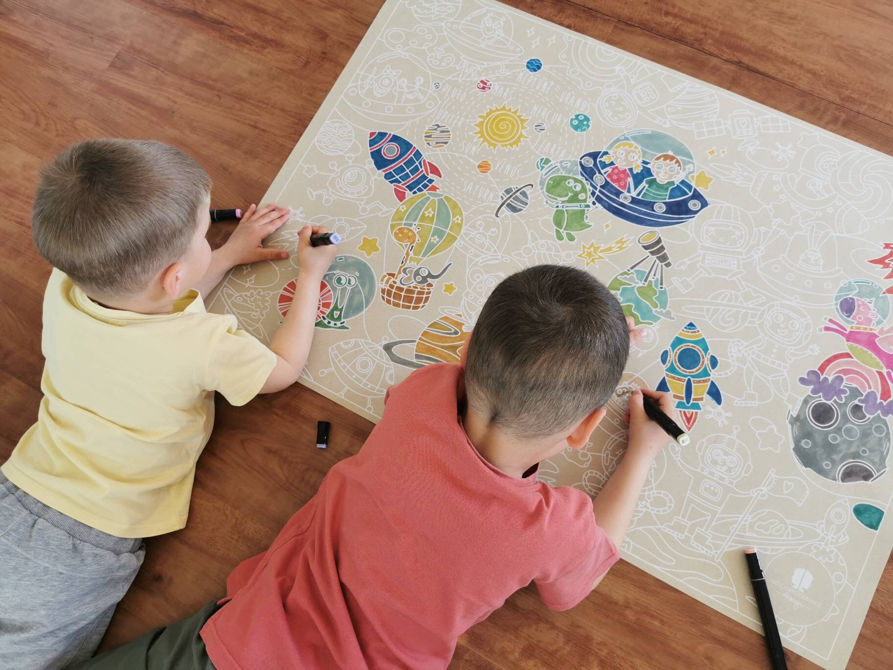  Giant Coloring Poster Ausmalbild Kinder Malposter Extra Large Poster 