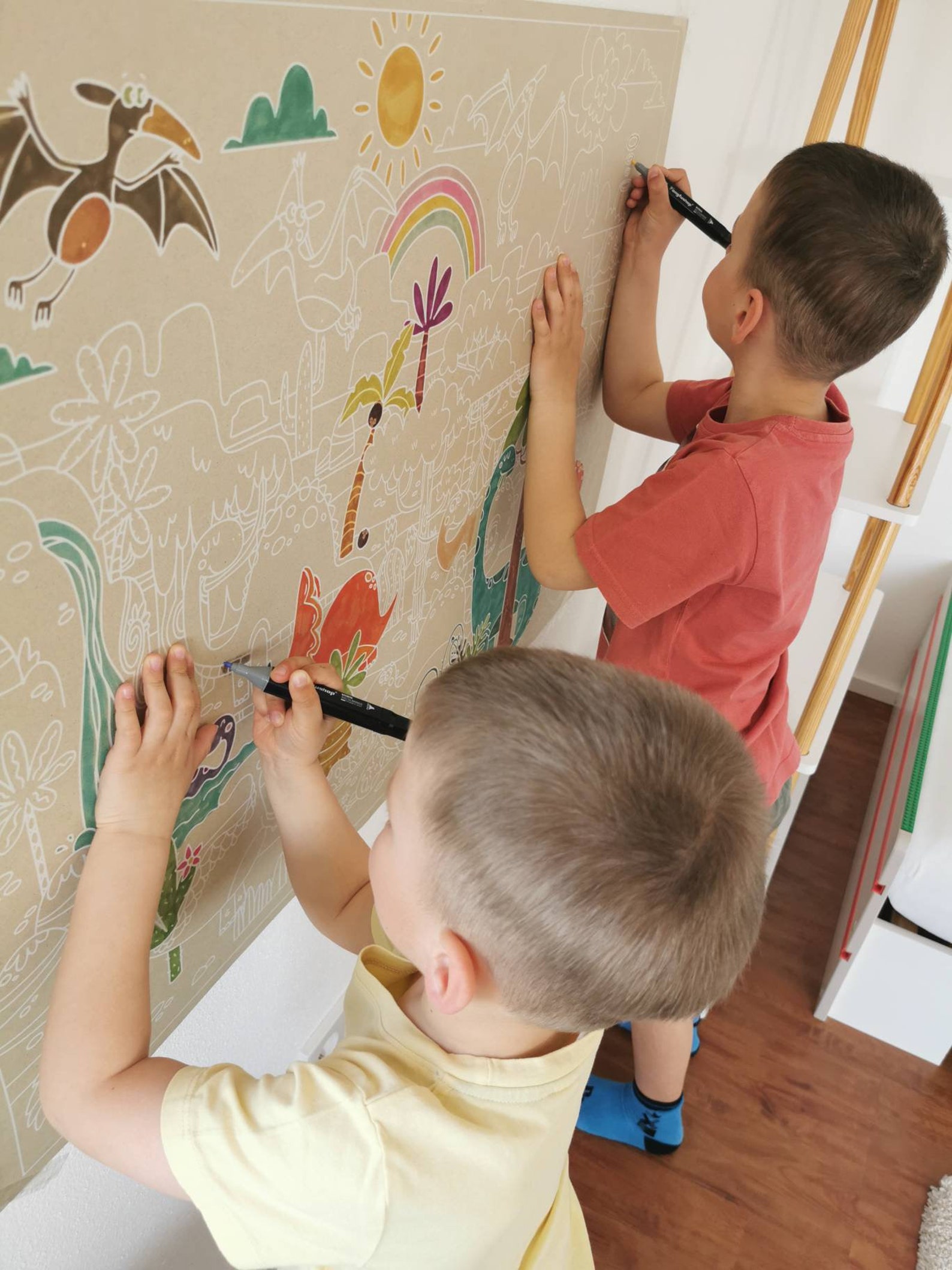  Riesen Ausmalposter Ausmalbild großes Kinder Malposter Extra Large Motiv 