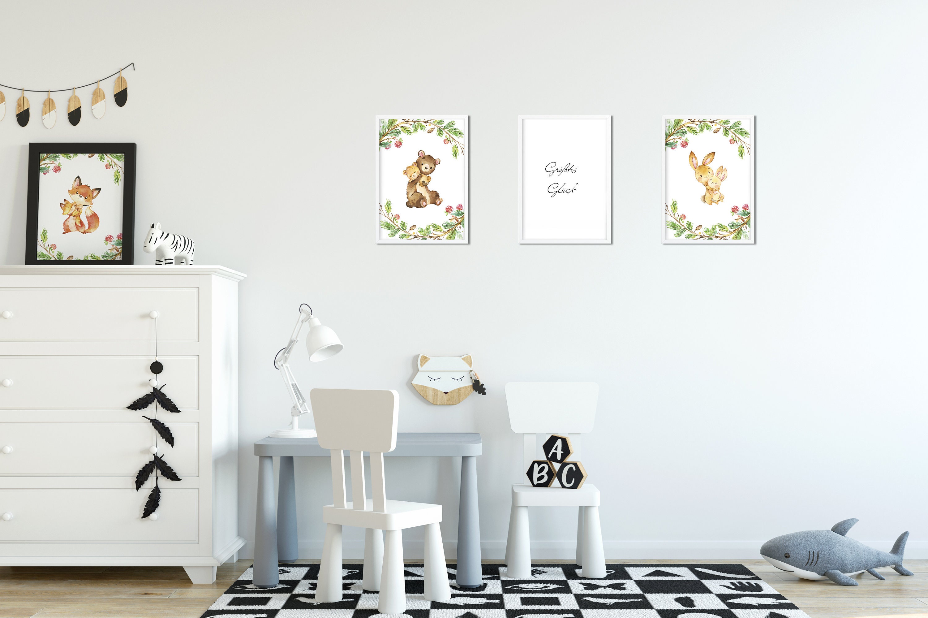 Kinderzimmer Lampenschirm Stehlampenschirm handgefertigt | Etsy