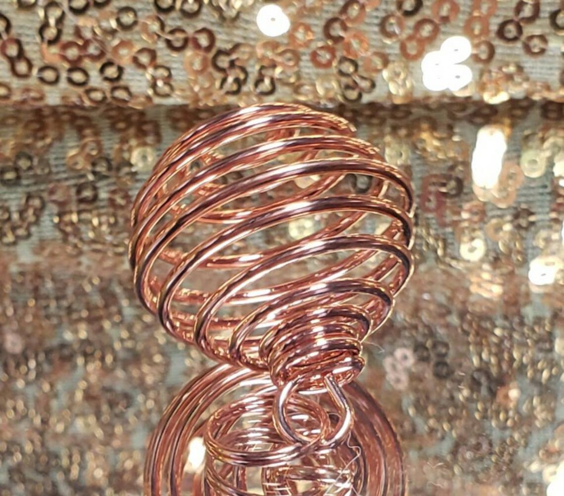 Crystal Cage Necklace Wire Pendant Etsy