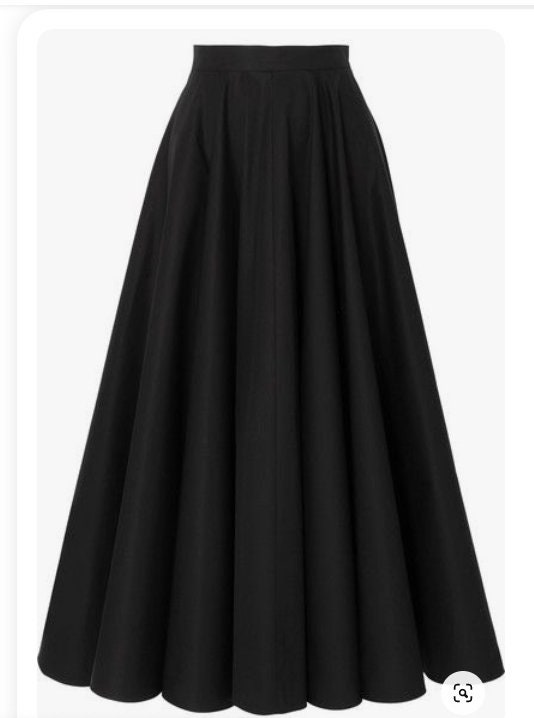 Flowing Circular Satin Maxi Skirt for Bridesmaid Dresses - Etsy