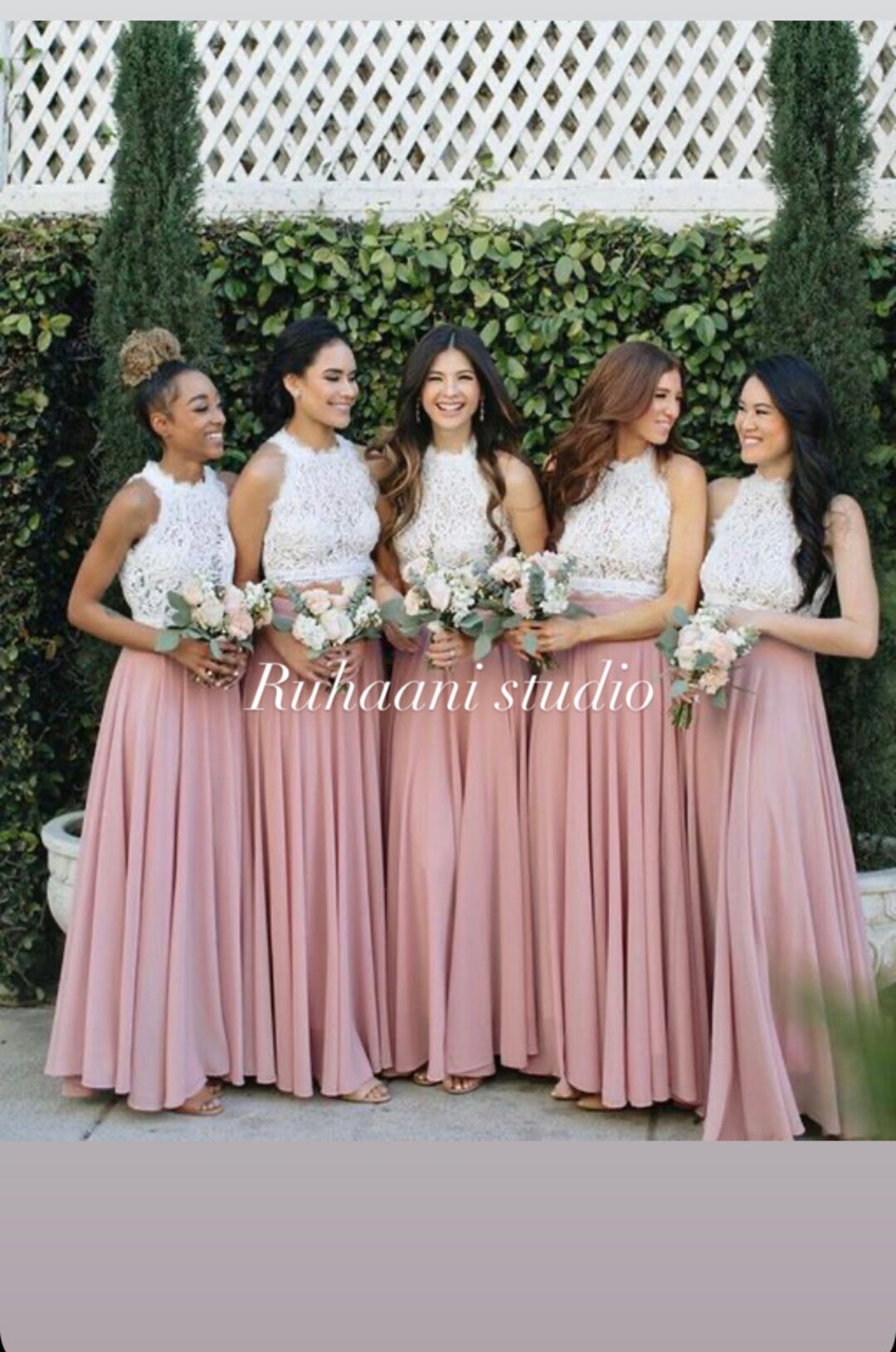 Bridesmaid Dress, Peach Infinity Dress Convertible Dress, Peach Maxi