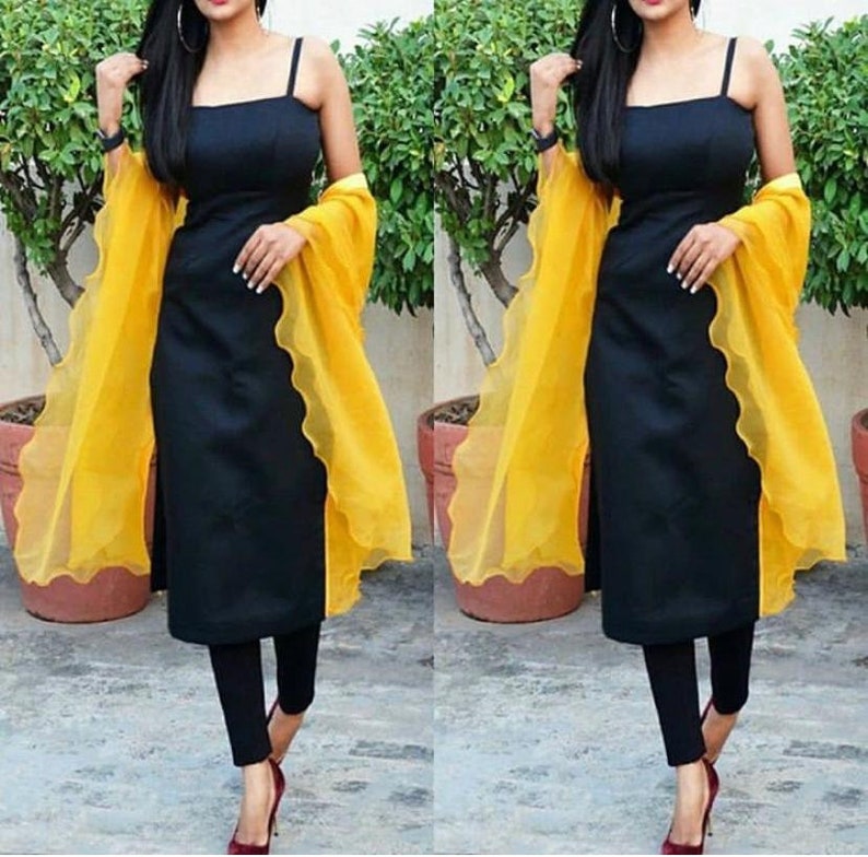 Indian black salwar suit dupatta wedding party wear suit indian lengha choli readymade lehenga