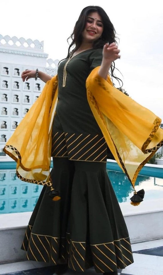 Indian Lehenga Salwar Suit Dupatta 