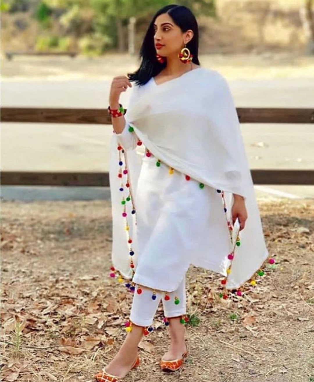 Salwar suit hotsell white